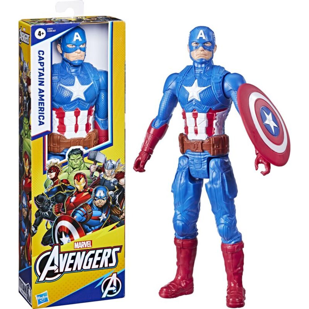 Marvel Avengers - Titan Hero Series - 12" Captain America Action Figure
